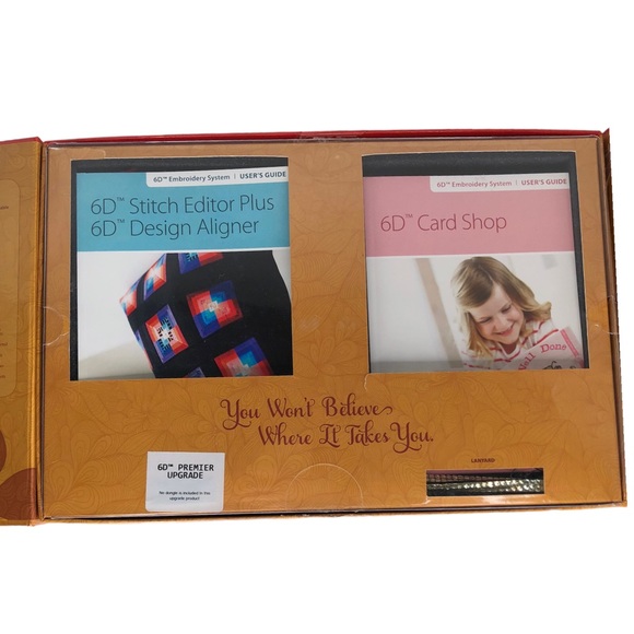 Husqvarna Viking 6D Premier Digitizing Embroidery System 10 Manuals Windows 7/8 - Picture 3 of 14